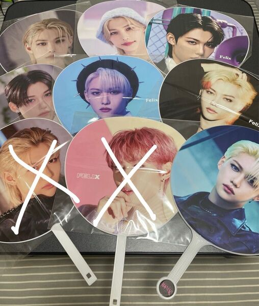 Straykids うちわまとめ売り Felix バラ売り可