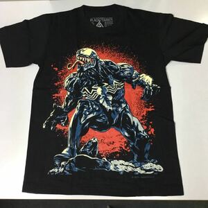 SR5A2. デザインプリントTシャツ　Mサイズ　ヴェノム VENOM ベノム　スパイダーマン SPIDERMAN