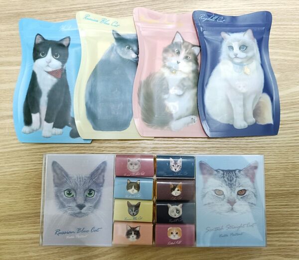 カルディ キャットメモパッドチョコレート ミニパックチョコレート 5個セット