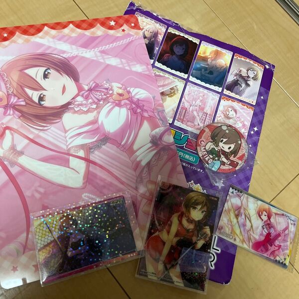 プロセカ MEIKO 4点セット 下じき 缶バッジ カード