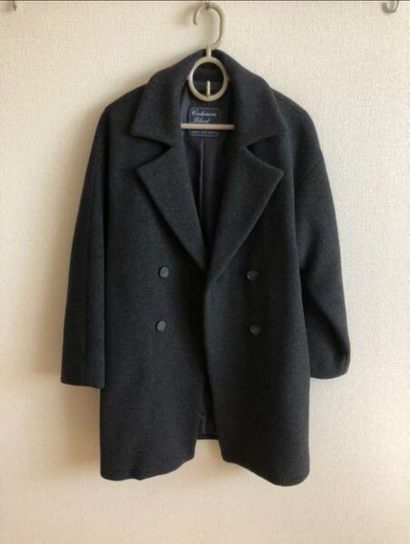 カシミア混ウールチェスターコート green label leraxing