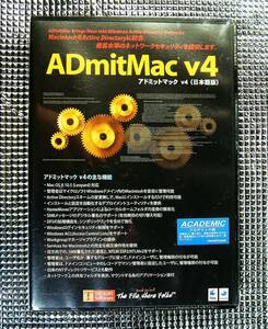 [4434] передний линия ADmitMac v4 красный temik нераспечатанный Ad mito Mac Macintosh.Active Directory.NT домен . унификация * дополнение * участие 