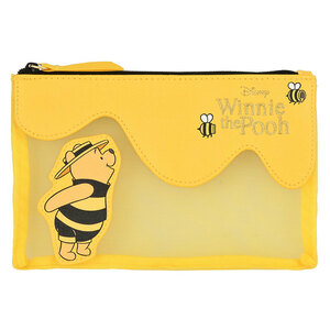  Disney store Pooh ( writing brush box pen case mesh )....( Winnie The Pooh ) bee (Bee)Hunny Funny Sunny( bee ) mesh 