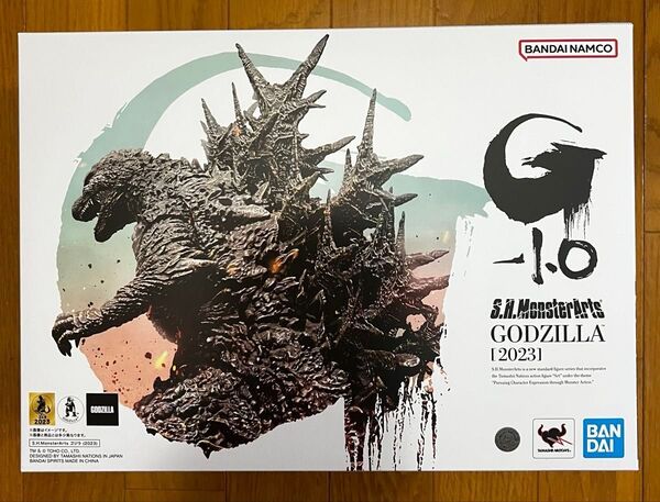 正規品 S.H.モンスターアーツ ゴジラ (2023) 約160mm PVC製 塗装済み可動フィギュア