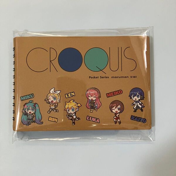 初音ミク 2024 Winter フェア クロッキーブック キャンパスノート 寺田てら スケッチブック クロッキー帳