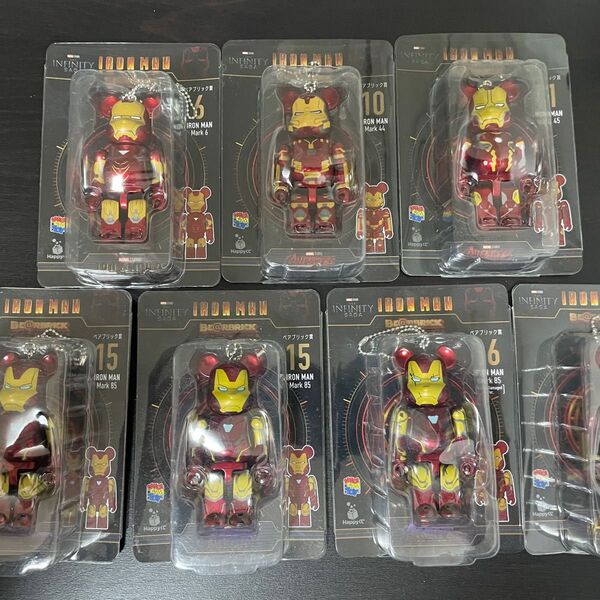 ハッピーくじ BE@RBRICK アイアンマン 一番くじ MARVEL ベアブリック賞