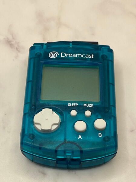ドリームキャスト ビジュアルメモリ USブルー