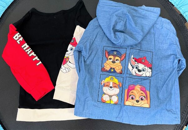 パウパトロール マーシャル 長袖 ロンT 、 上着 セット 110