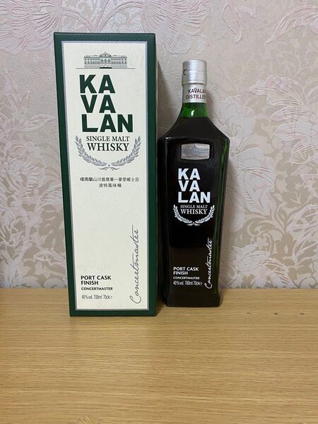 カバラン シングルモルト コンサートマスター ポートカスク(並行輸入/箱付き) 700ml(Alc 40度) 1本