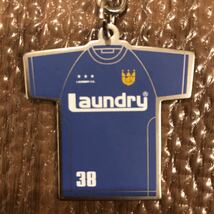 キーホルダー ユニフォームキーホルダー ランドリー　laundry LAUNDRY サッカー_画像2