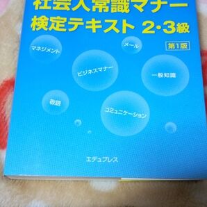 ◎美本◎社会人常識マナー検定テキスト2・3級 全経公式テキスト