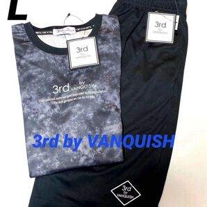 3rd by VANQUISH Tシャツ ハーフパンツ メッシュ 上下セット Lサイズ