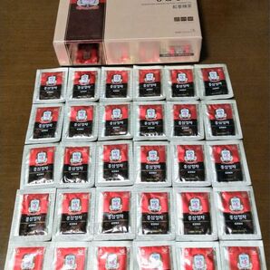 最高峰高濃縮極上プレミアム高麗人参茶『正官庄6年根紅参精茶』お試し30袋