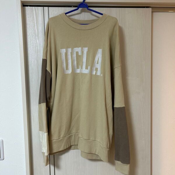 UCLA ビームス スウェットトレーナー ベージュ