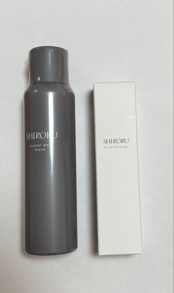 SHIRORU クリスタルホイップブラック VCホワイトニングゲル