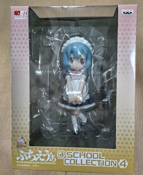 新品・美品 プチエヴァ 綾波レイ スクールコレクション4 フィギュア
