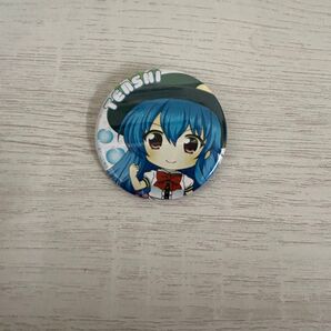 東方project 比那名居天子 缶バッジ