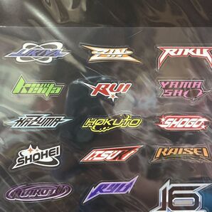 TheRAMPAGE ネーム シール