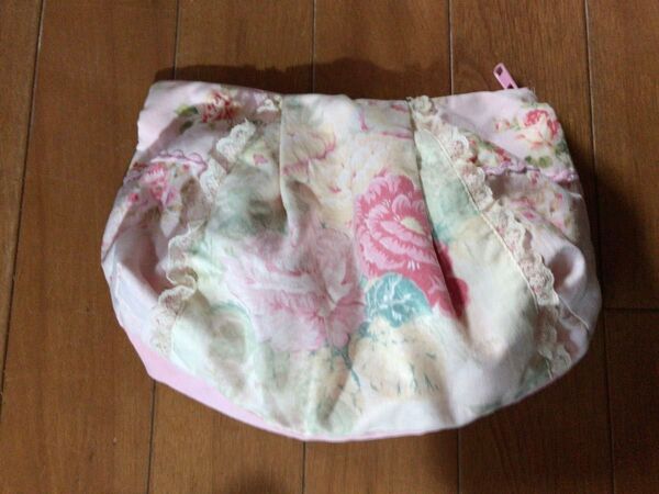 ポーチ 小物入れ 花柄 内ポケット