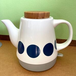 オンリリonlili北欧風かわいい陶器ケトル廃盤品