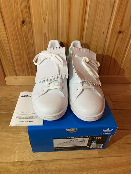 完売品 27.5cm アディダス スタンスミス ゴルフ adidas STAN SMITH GOLF 白 緑