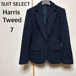 SUITS SELECT ハリスツイード テーラードジャケット