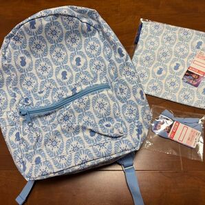 新品 アナと雪の女王 リュック 巾着 ヘアクリップ