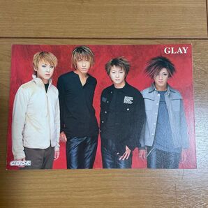 GLAY ポストカード CDでーた付録