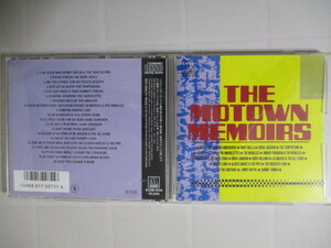 CD Various Artists 「THE MOTOWN MEMOIRS」貴重 国内盤 帯なし R32M-1059 美盤 解説に収録時間54：41の書き込み 貴重シングルを含む全20曲