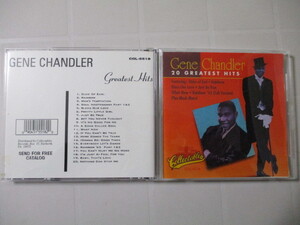 CD Gene Chandler 「20 GREATEST HITS」輸入盤 COL-CD-5518 盤・ジャケットとも綺麗 '60年代のヒット曲集 全20曲 シカゴ・ソウル