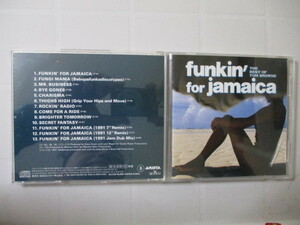 CD Tom Browne 「FUNKIN' FOR JAMAICA : THE BEST OF …」国内盤 BVCA-2022 帯なし 盤・ジャケット・解説とも綺麗 リミックスを含む全13曲