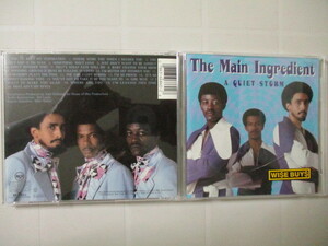 CD The Main Ingredient 「A QUIET STORM」輸入盤 RCA07863 66860-2 20曲収録のベスト盤