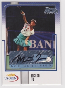 テニス　メイレン・ツー　直筆サイン　９９枚限定　2008 ACE AUTHENTICS US OPEN　MEILEN TU AUTO