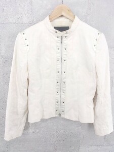 ◇ BUONA GIORNATA ボナジョルナータ 花柄刺繍 長袖 ジャケット 11 ホワイト * 1002799399067