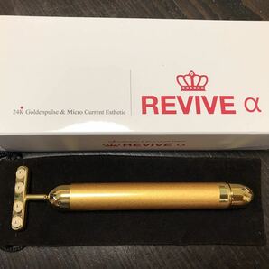 特許取得済！マイクロカレント　イオン導入　24K 美顔器　REVIVEα