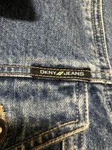 メキシコ製！DKNY JEANS デニムジャケット！Gジャン デニムジャケット_画像2