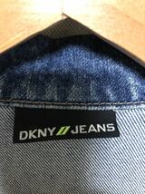 メキシコ製！DKNY JEANS デニムジャケット！Gジャン デニムジャケット_画像3