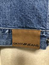 メキシコ製！DKNY JEANS デニムジャケット！Gジャン デニムジャケット_画像5