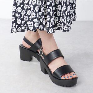 リバティードール LiBERTYDOLL プラットフォーム厚底ストラップサンダル