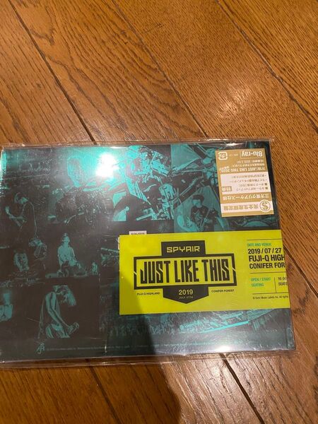 SPYAIR/JUST LIKE THIS 2019〈完全生産限定盤〉ブルーレイ