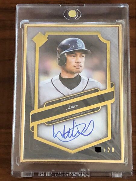 Topps Transcendent 2021 Gold Flame Auto イチロー 20シリ