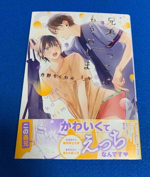 兄弟ごっこはもうおしまい 丹野ちくわぶ