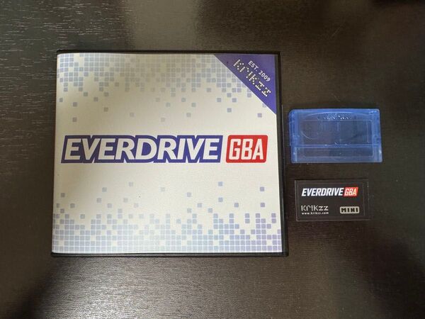 新品 EverDrive GBA Mini Transparent Clear + おまけ