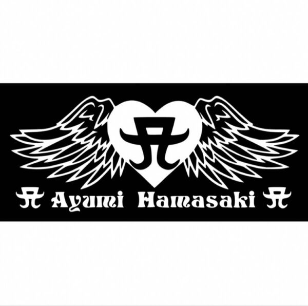 Hamasaki Ayumiステッカー 羽 浜崎 あゆみ 天使のはね あゆカッティングステッカー