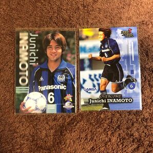 稲本潤一 サッカーカード BBM 2000 SCM ORIGINAL CARD & 2000J.cards SERIES2 2枚