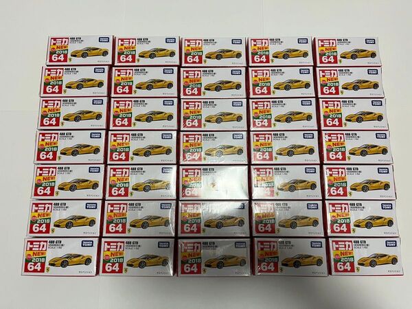 トミカ No.64 フェラーリ 488 GTB 初回特別仕様 35台セット 新品未開封品 絶版 廃盤