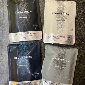 リカバリズム 美容保湿炭酸タブレット浴用化粧料 炭酸浴 入浴剤 炭酸タブレット 4種類 各1