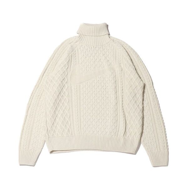 ナイキ ケーブル タートルネック ニット XL