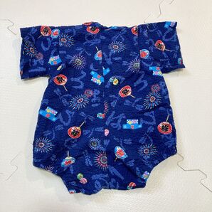 【再出品OK】甚平風ロンパース