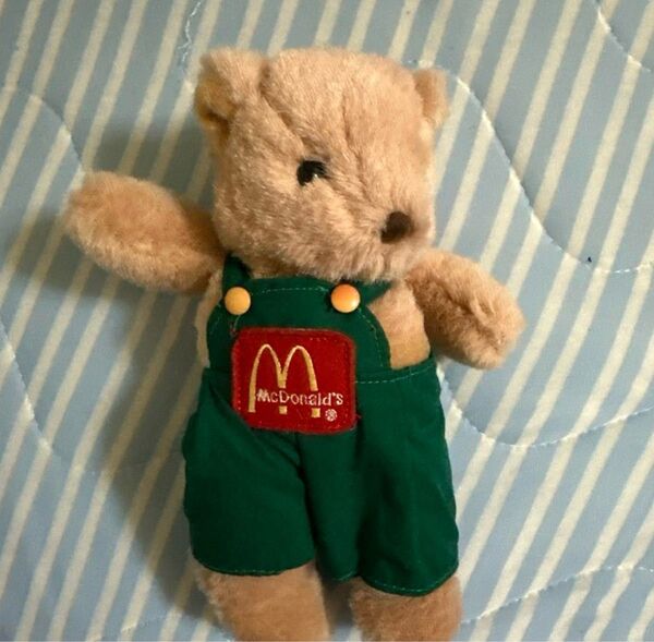 マクドナルド テディベア くま ぬいぐるみ レア レトロ